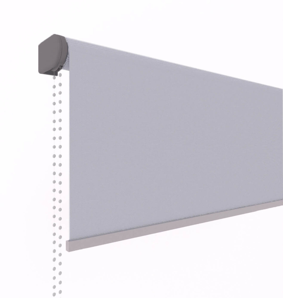 Cortina Roller BlackOut Wellington Gris Perla