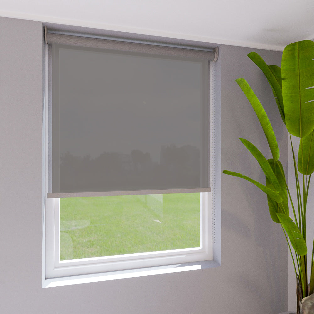 Cortina Roller Translúcida Berlín Gris