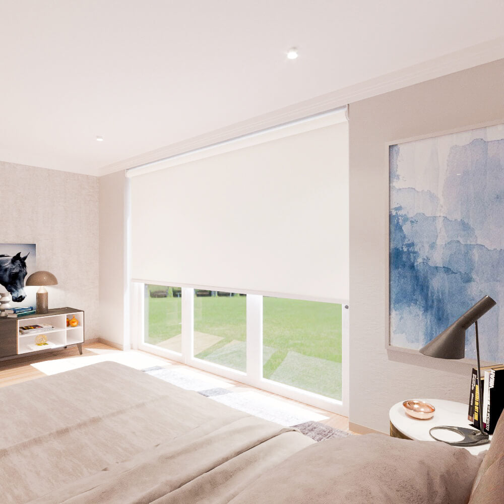 Cortina Roller BlackOut Berlín Crudo