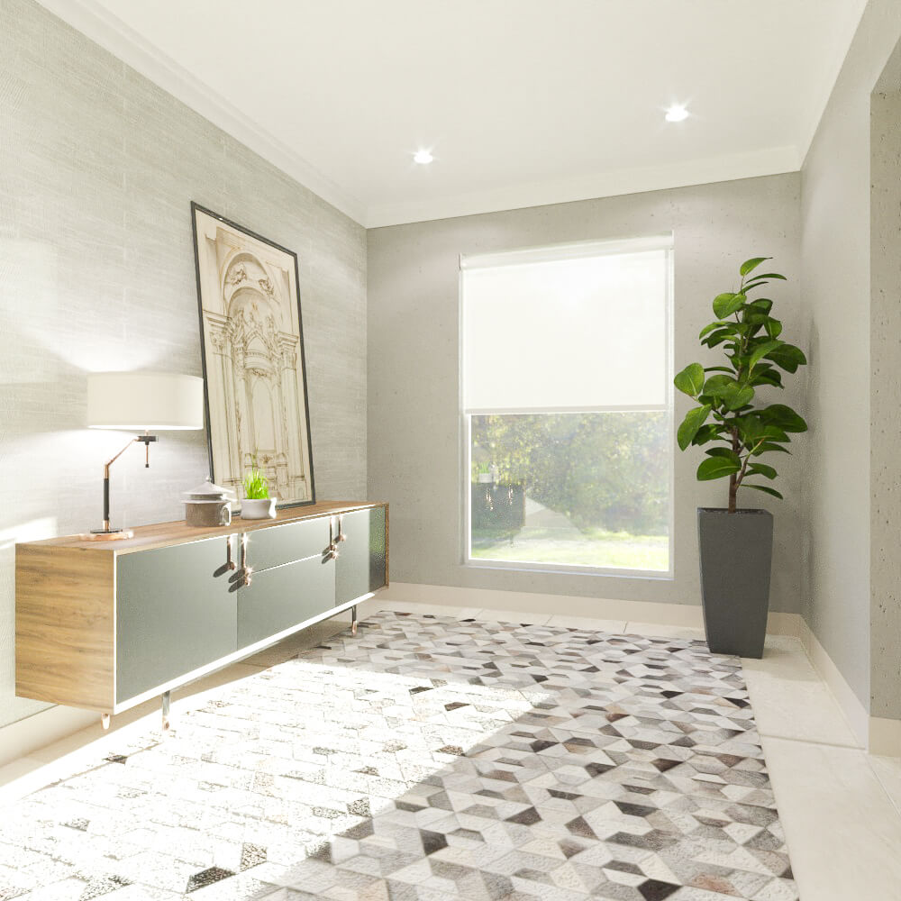 Cortina Roller Translúcida Esvedra Blanco