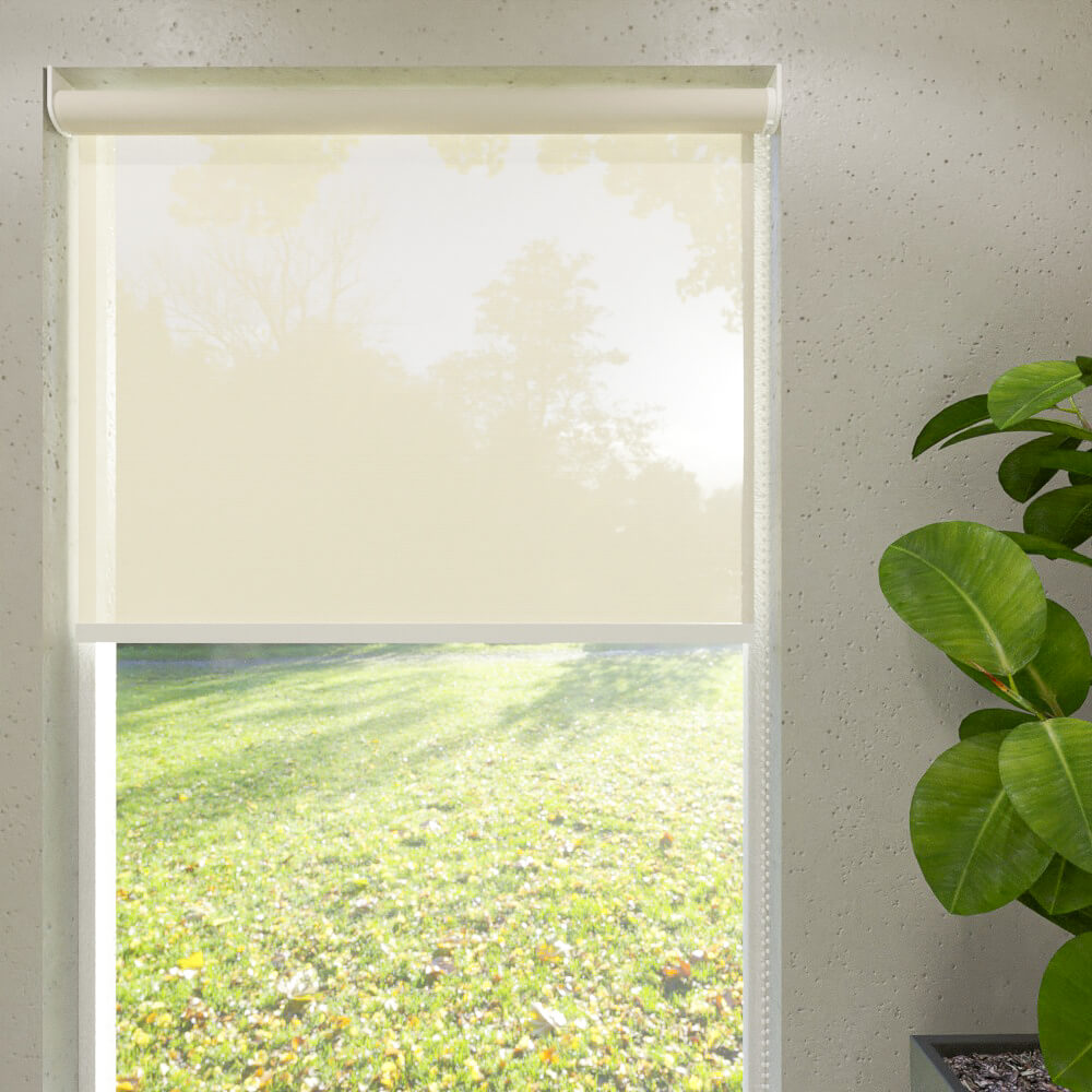 Cortina Roller Translúcida Esvedra Beige