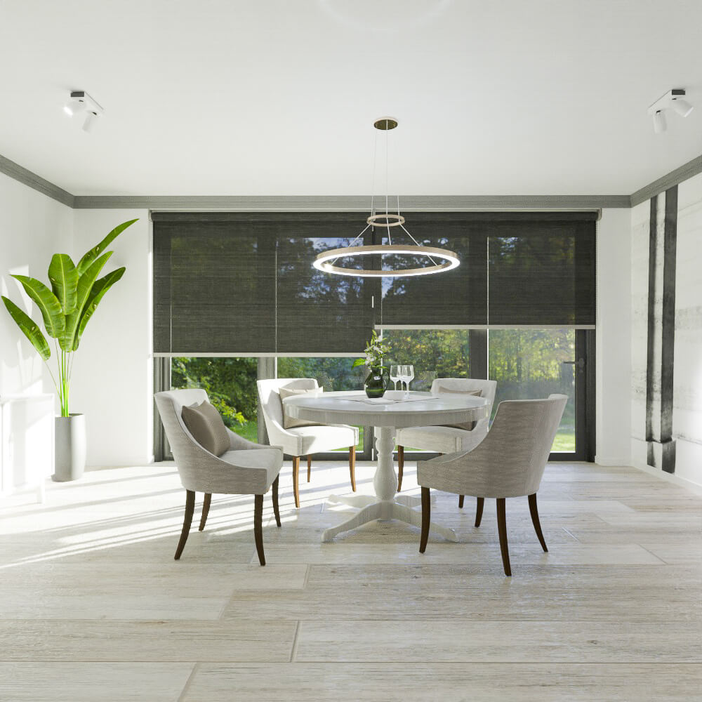 Cortina Roller Natural Bali Gris