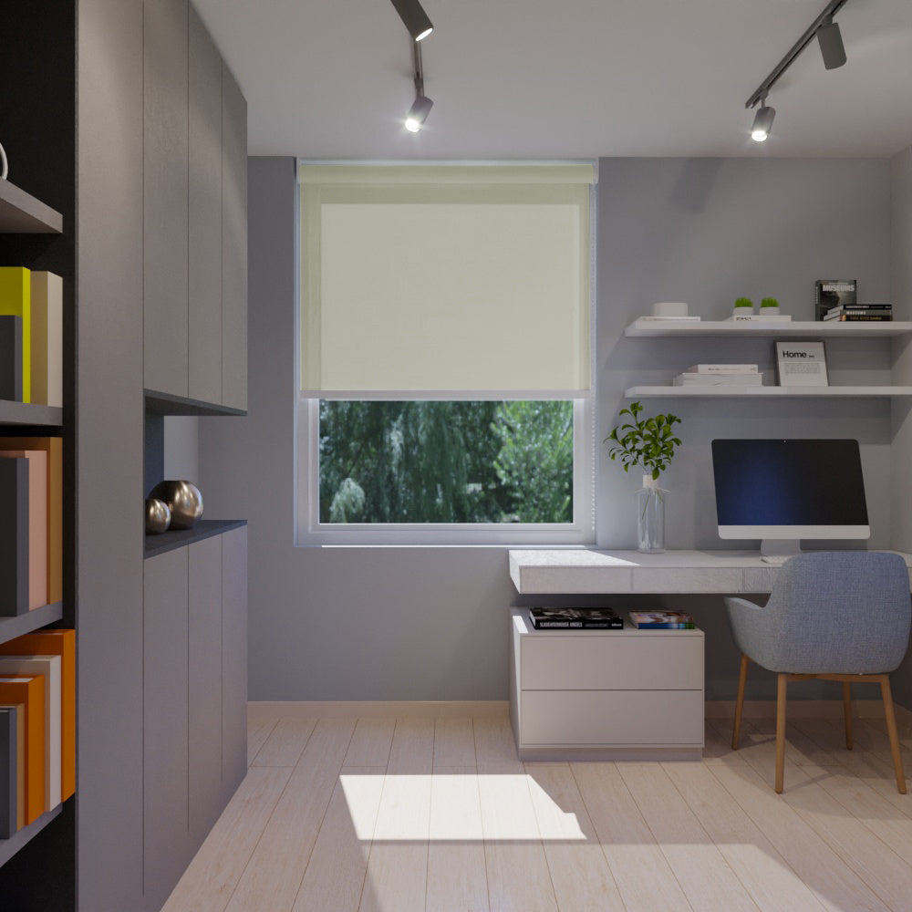 Cortina Roller Screen 3% Blanca