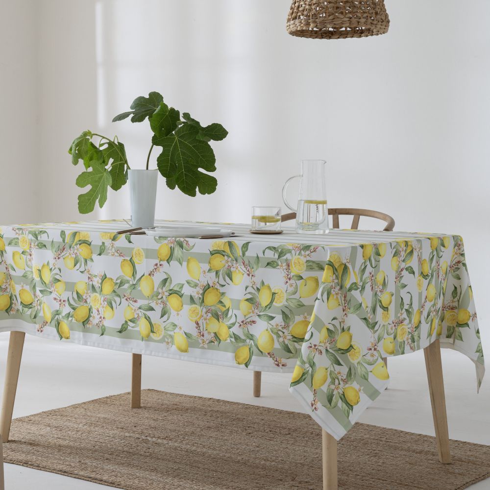 Mantel Antimanchas Limonada Verde