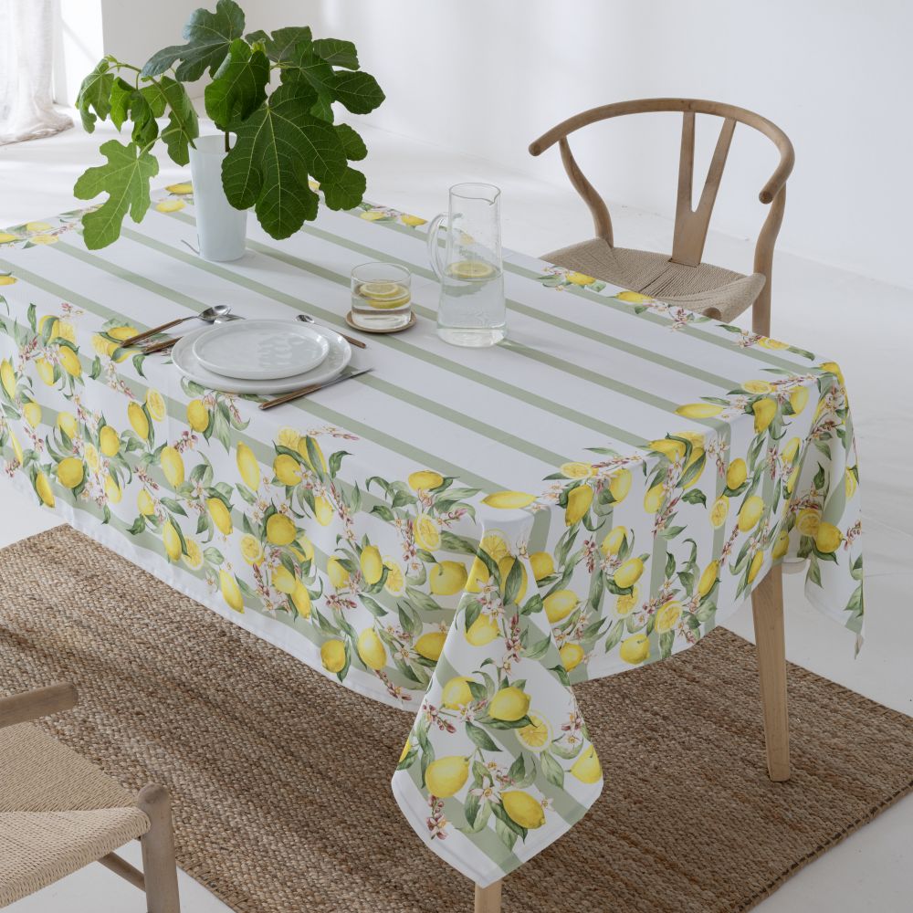 Mantel Antimanchas Limonada Verde