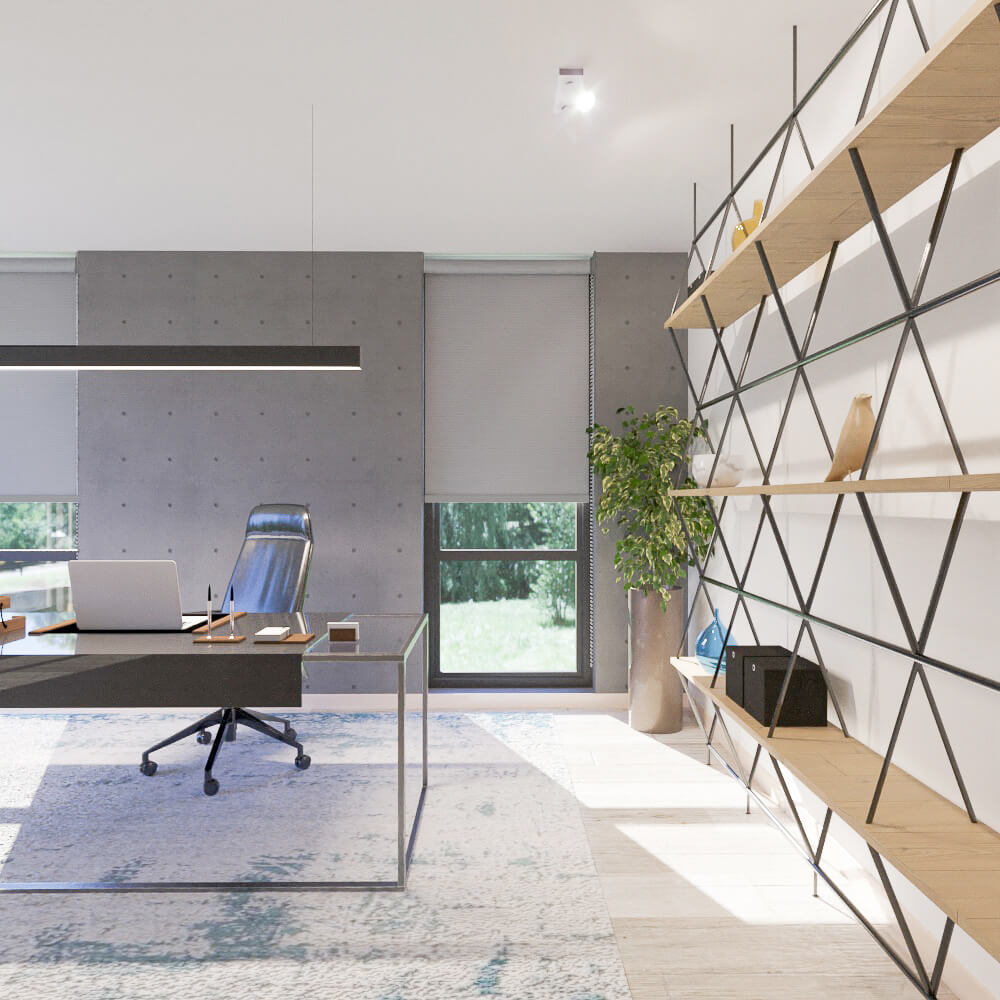 Cortina Roller BlackOut Wellington Gris Perla