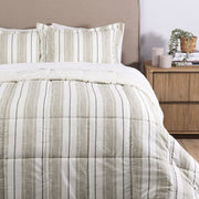 Plumón Estampado Sherpa Aus 2 Plazas Beige