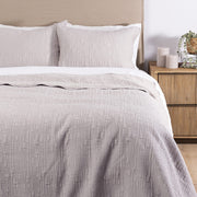 Cubrecama Jacquard Sherpa Tex King Beige