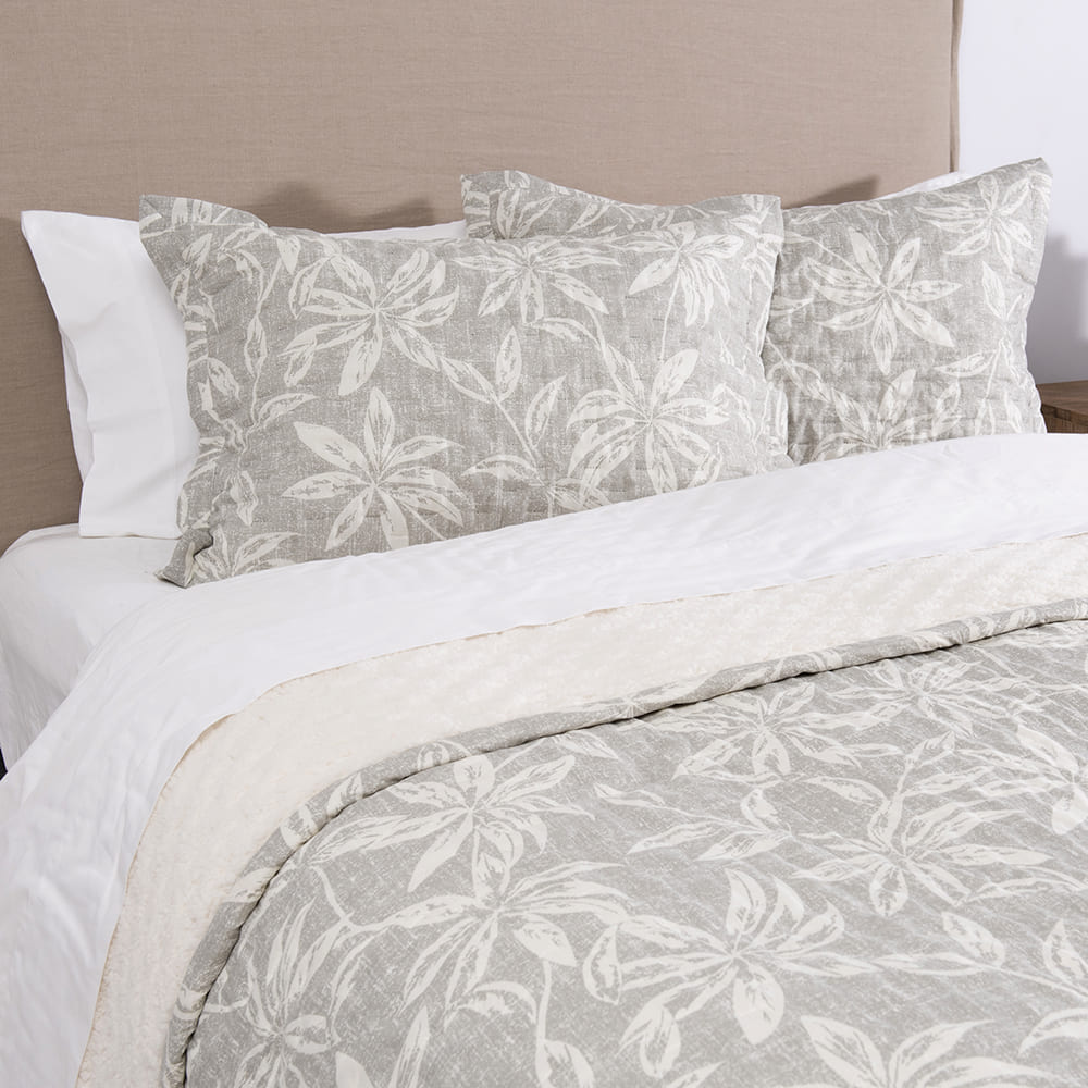 Cubrecama Quilt Estampado Sherpa Fulles King Verde