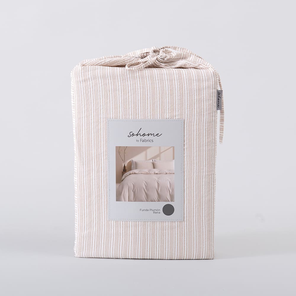 Funda de Plumón Rena 2 Plazas Beige