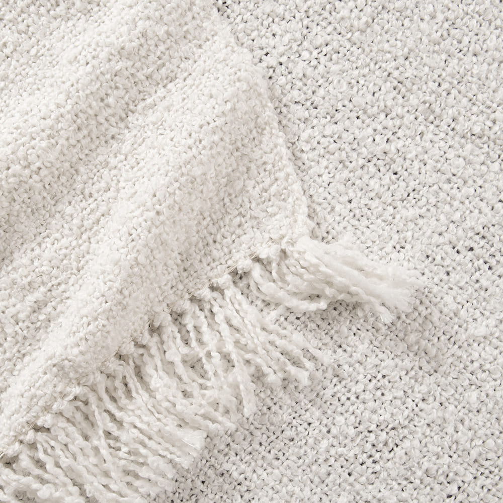 Manta Boucle Blanco