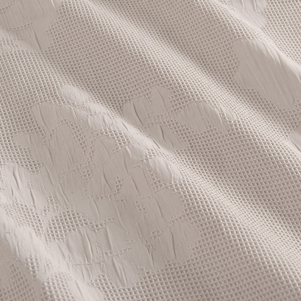 Funda de Plumón Waffle Dalia 2 Plazas Malva