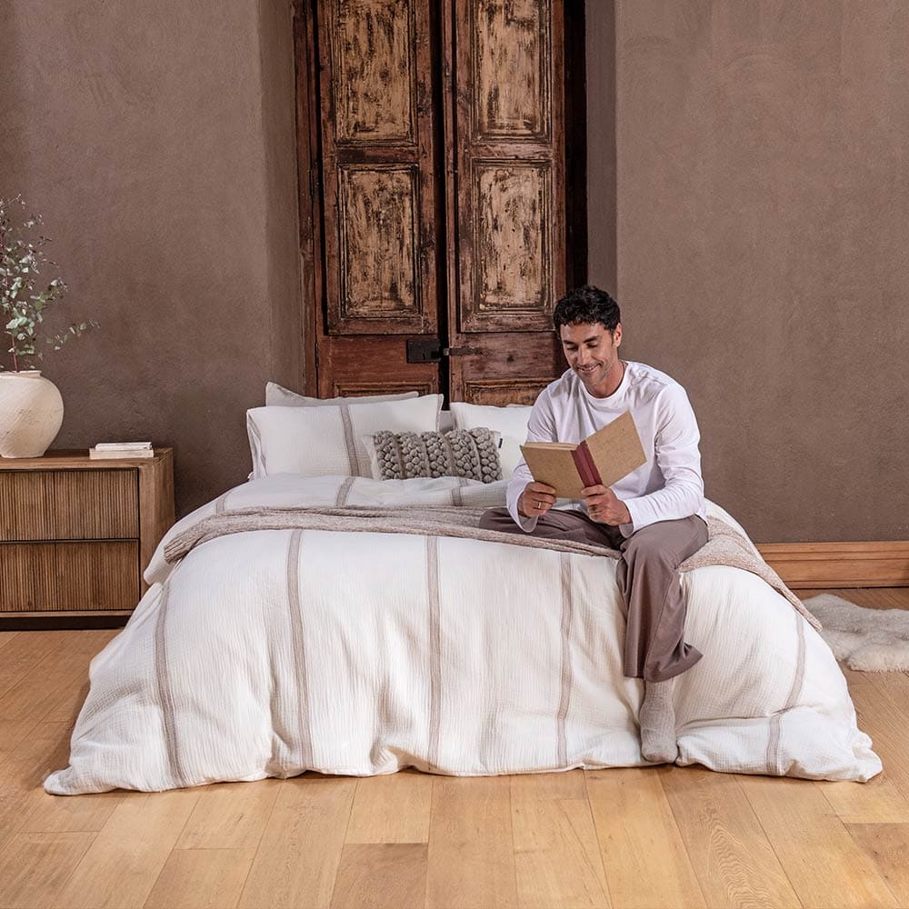 Funda Plumón Muslin King Arena