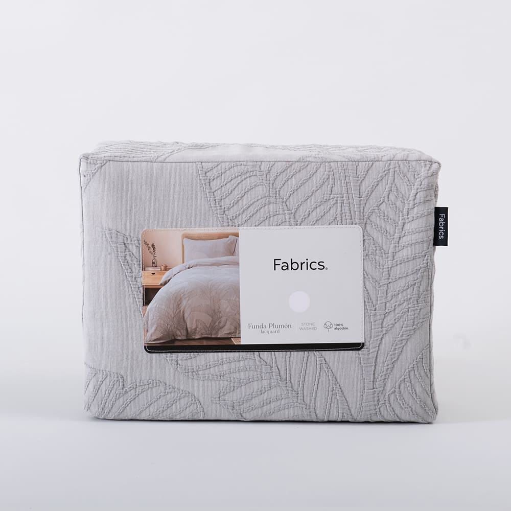 Funda Plumón Ana 1.5 Plazas Perla