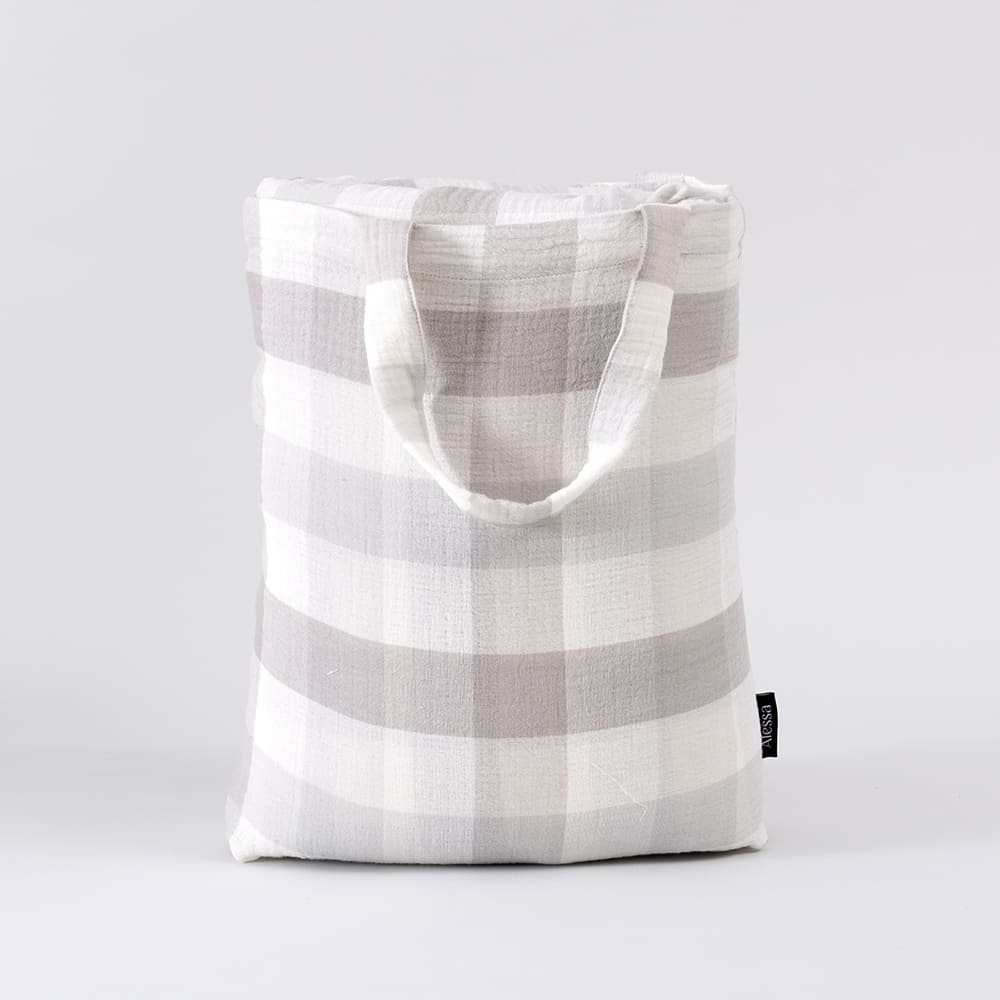 Piecera Vichy 90x230cm Gris