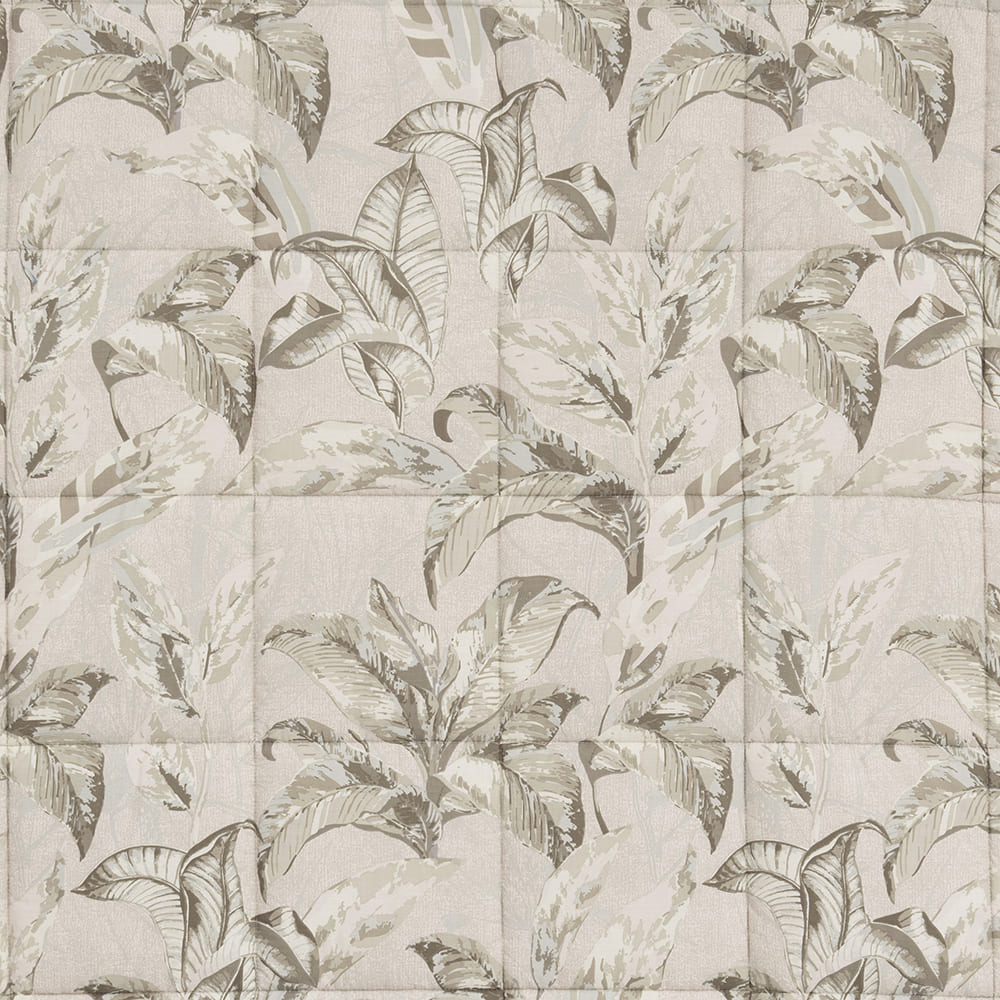 Plumón Estampado Arboleda 1.5 Plazas Beige