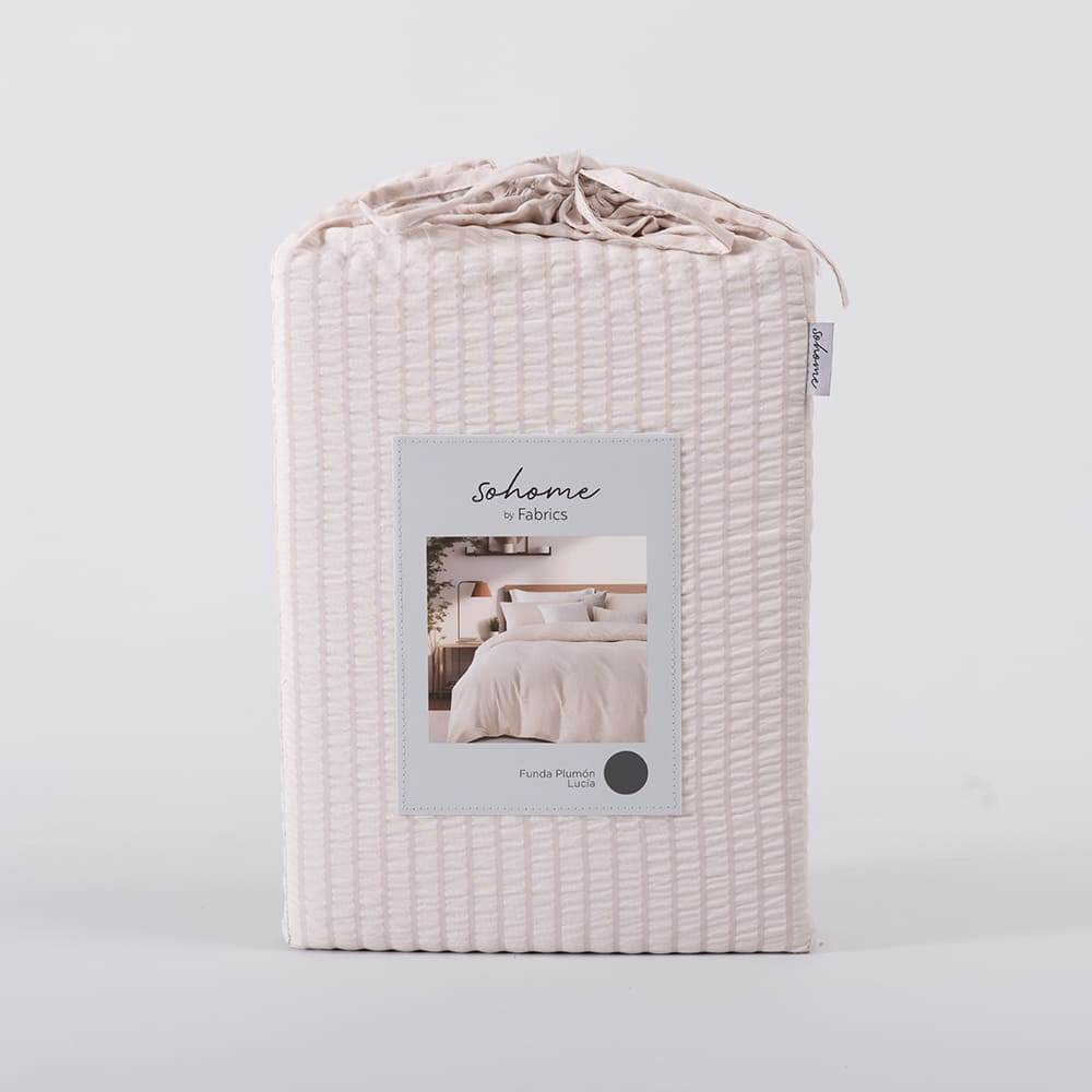 Funda de Plumón Lucia 2 Plazas Beige