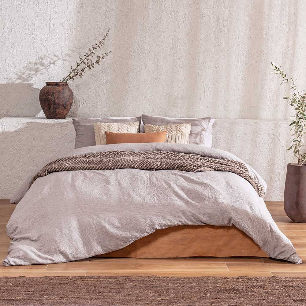 Funda de Plumón Noa 2 Plazas Taupe