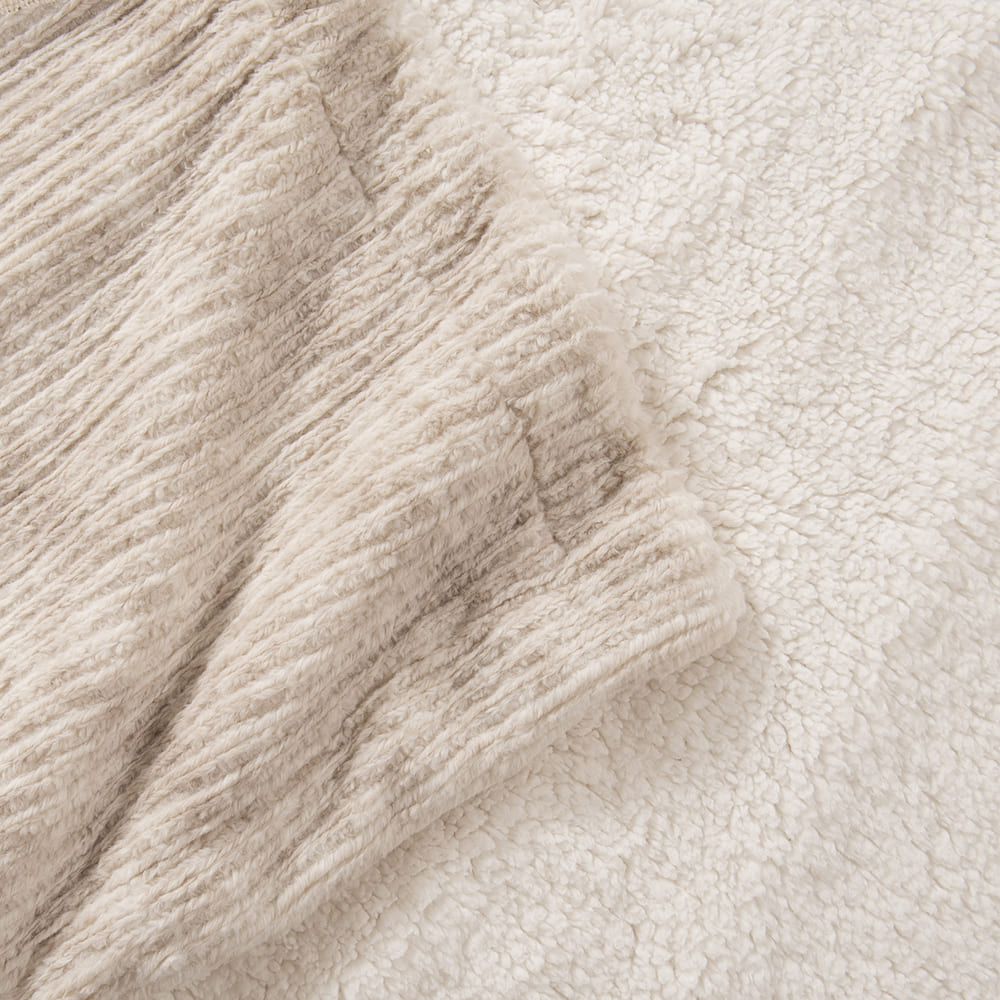 Manta Rabbit Fur 125x150cm Beige