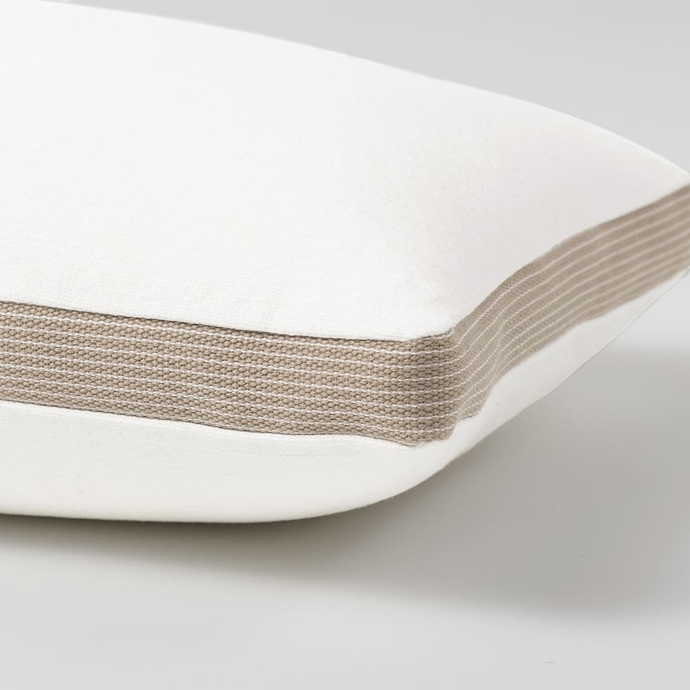 Cojín Gusset Blanco