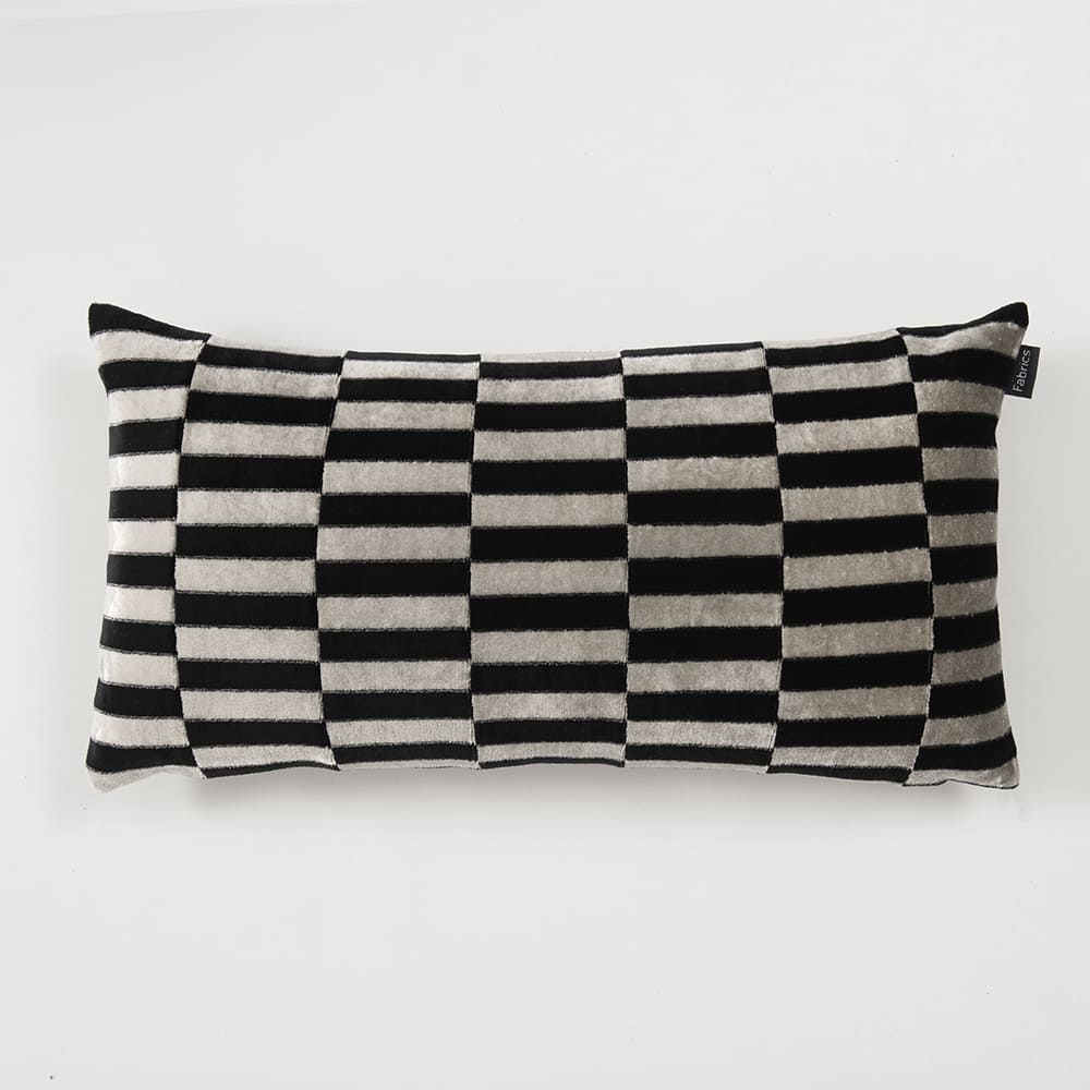 Cojín Velvet Chess Negro