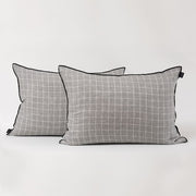 Set 2 Fundas Almohadas Sir 50x70cm Gris