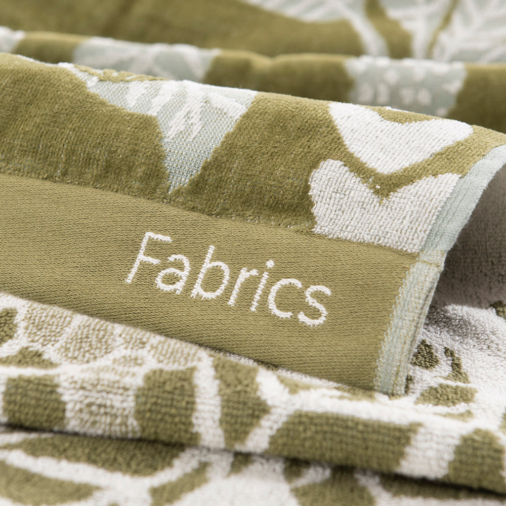 Toalla Playa Jacquard Palm Verde