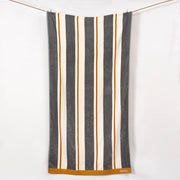 Toalla Playa Jacquard Barcelo Gris