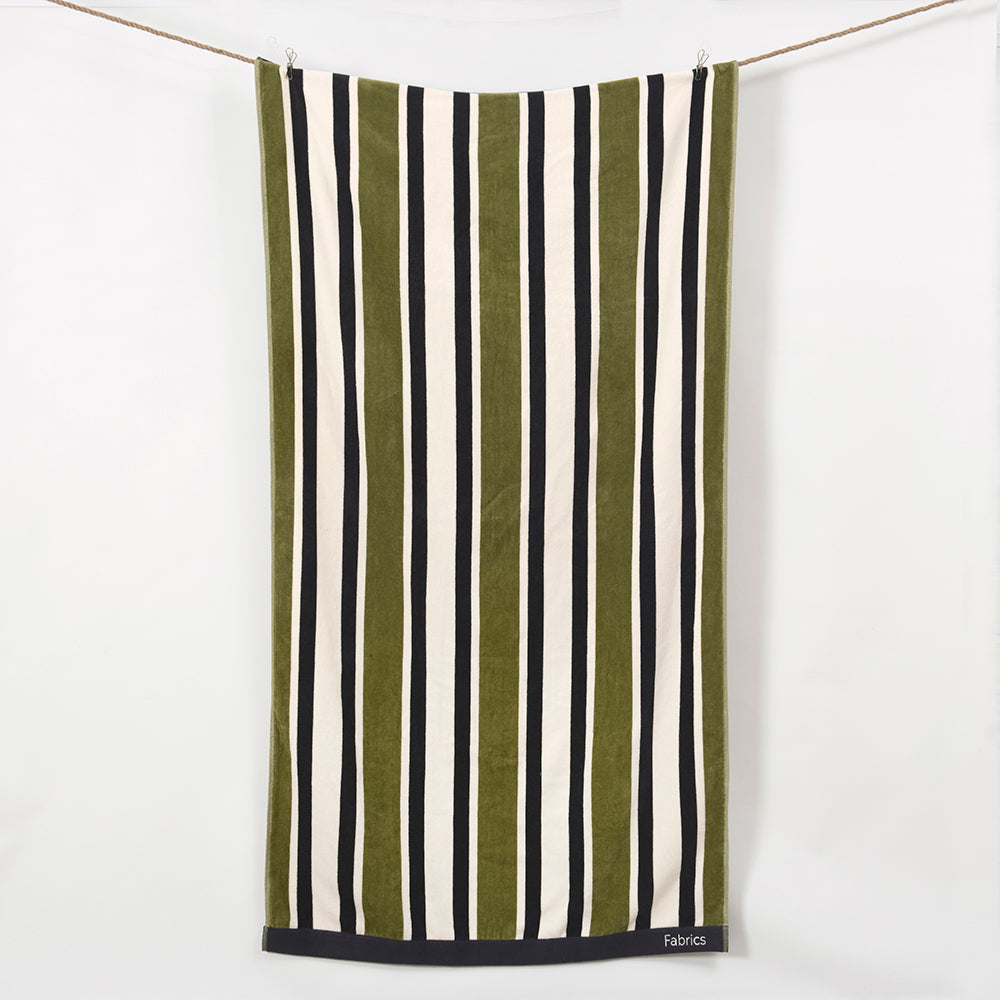 Toalla Playa Jacquard Goya Verde
