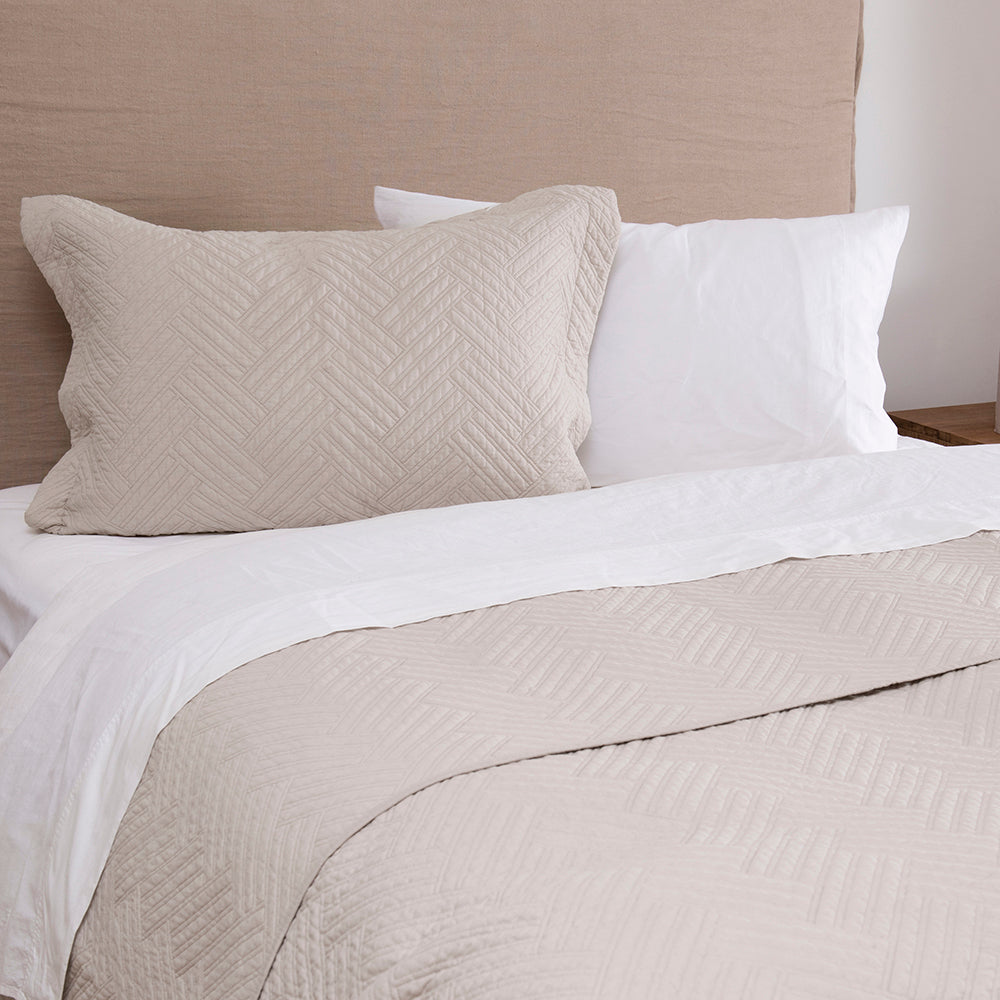 Cubrecama Quilt London 1.5 Plazas Champagne