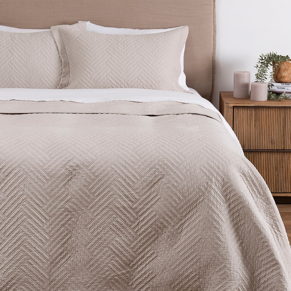 Cubrecama Quilt London Super King Champagne
