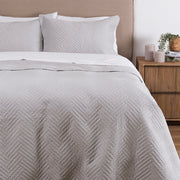 Cubrecama Quilt London 2 Plazas Perla