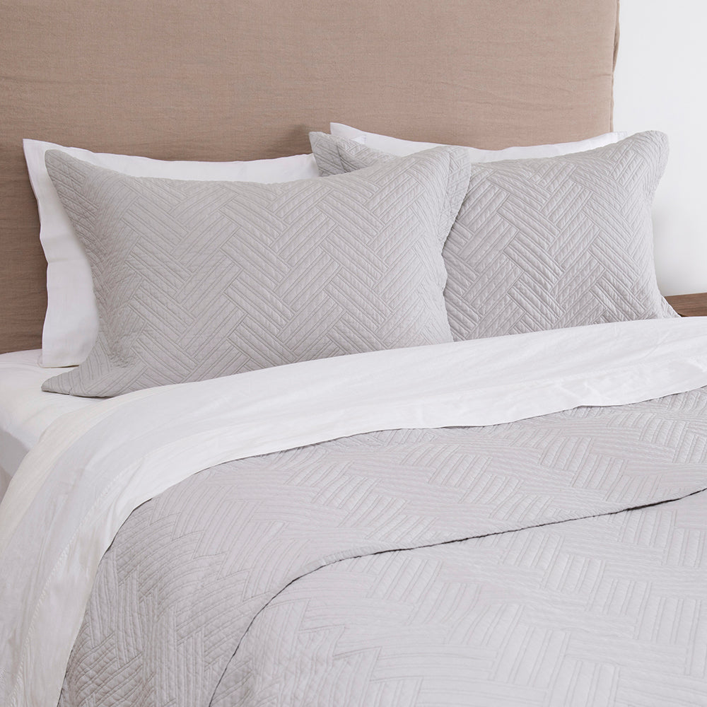 Cubrecama Quilt London King Perla