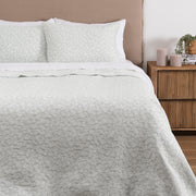 Cubrecama Quilt Jacquard Campagne Super King Verde