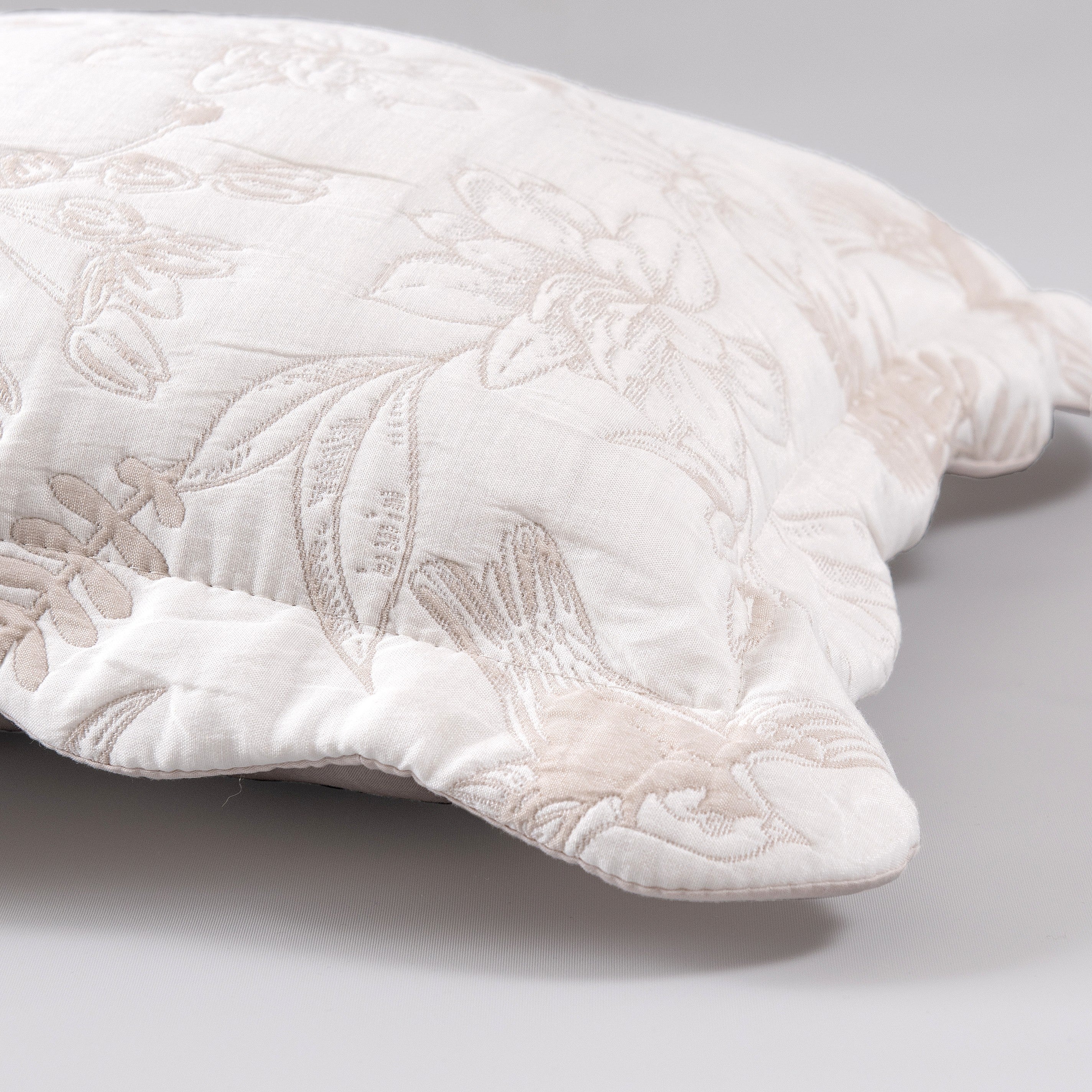 Cojín Jacquard Canari Beige