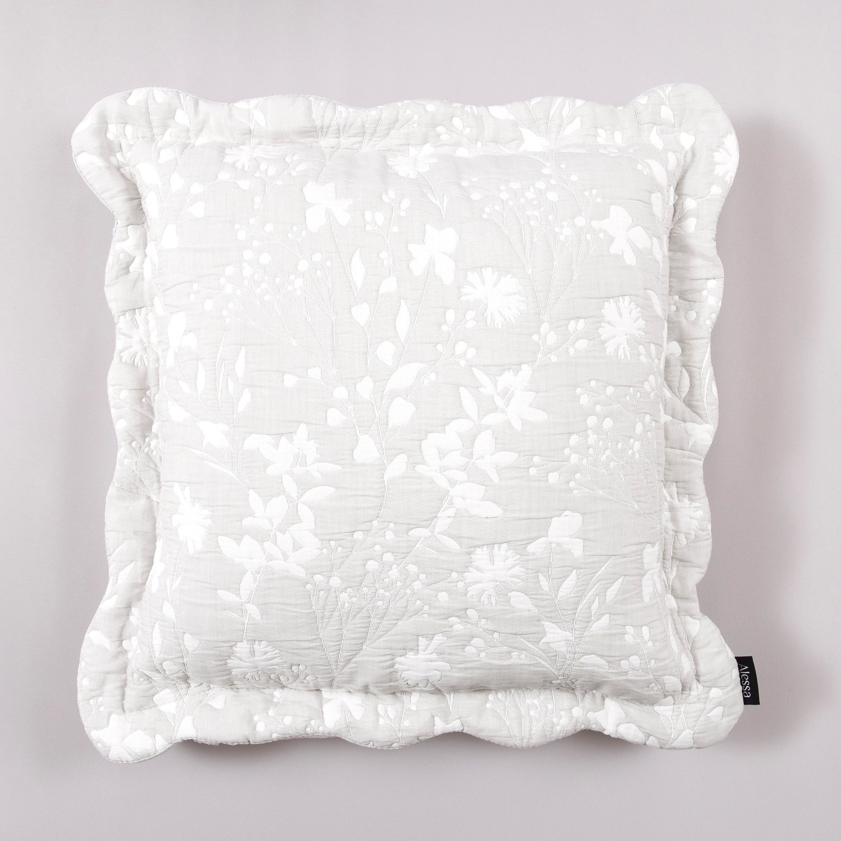 Cojín Jacquard Bois Gris