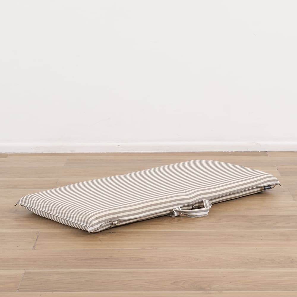Silla Playa Plegable Fold Rayas Verde