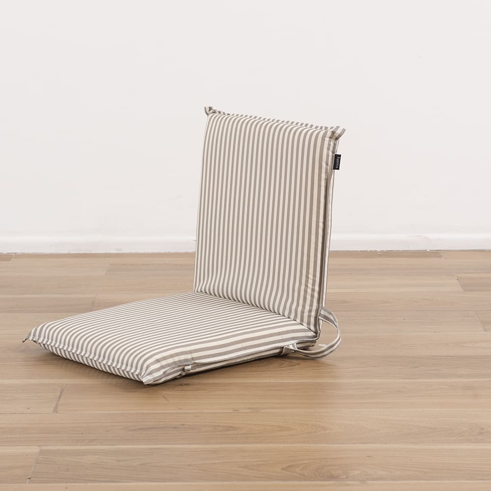 Silla Playa Plegable Fold Rayas Verde