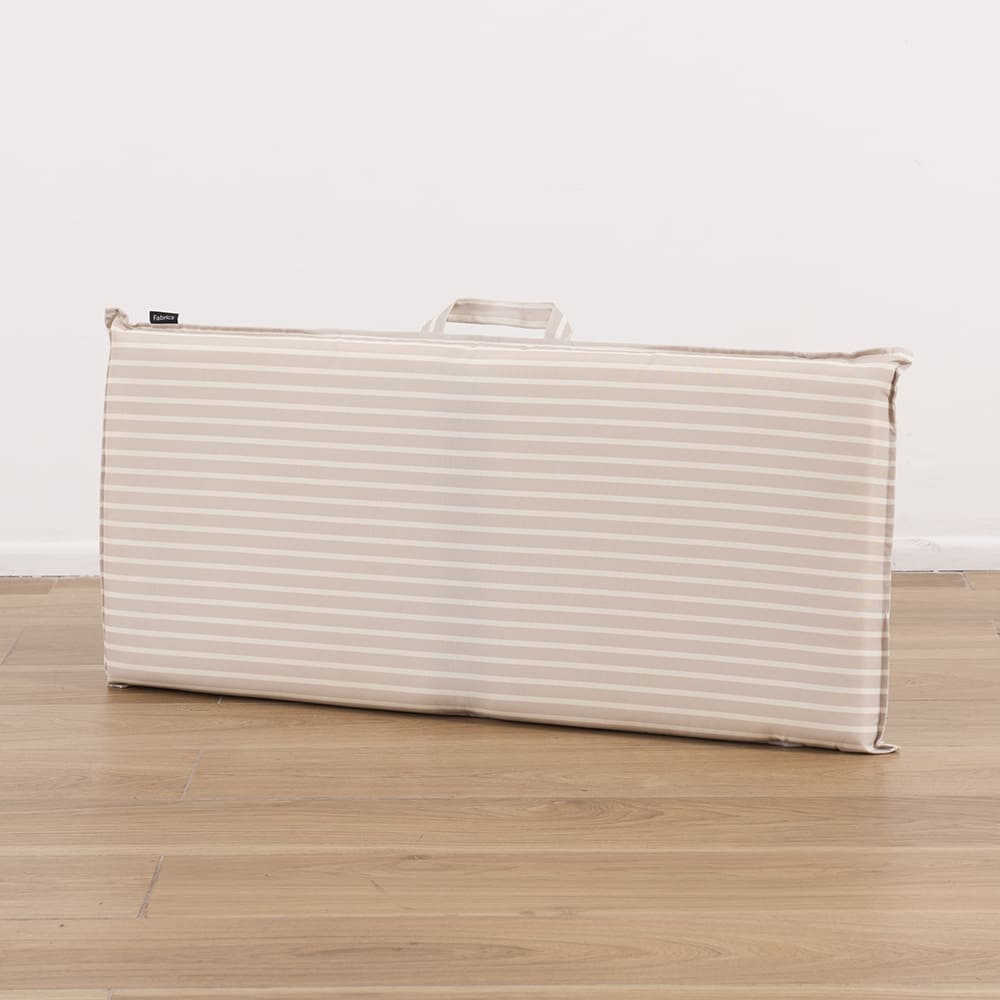 Silla Playa Plegable Fold Rayas Beige