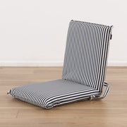 Silla Playa Plegable Fold Rayas Azul