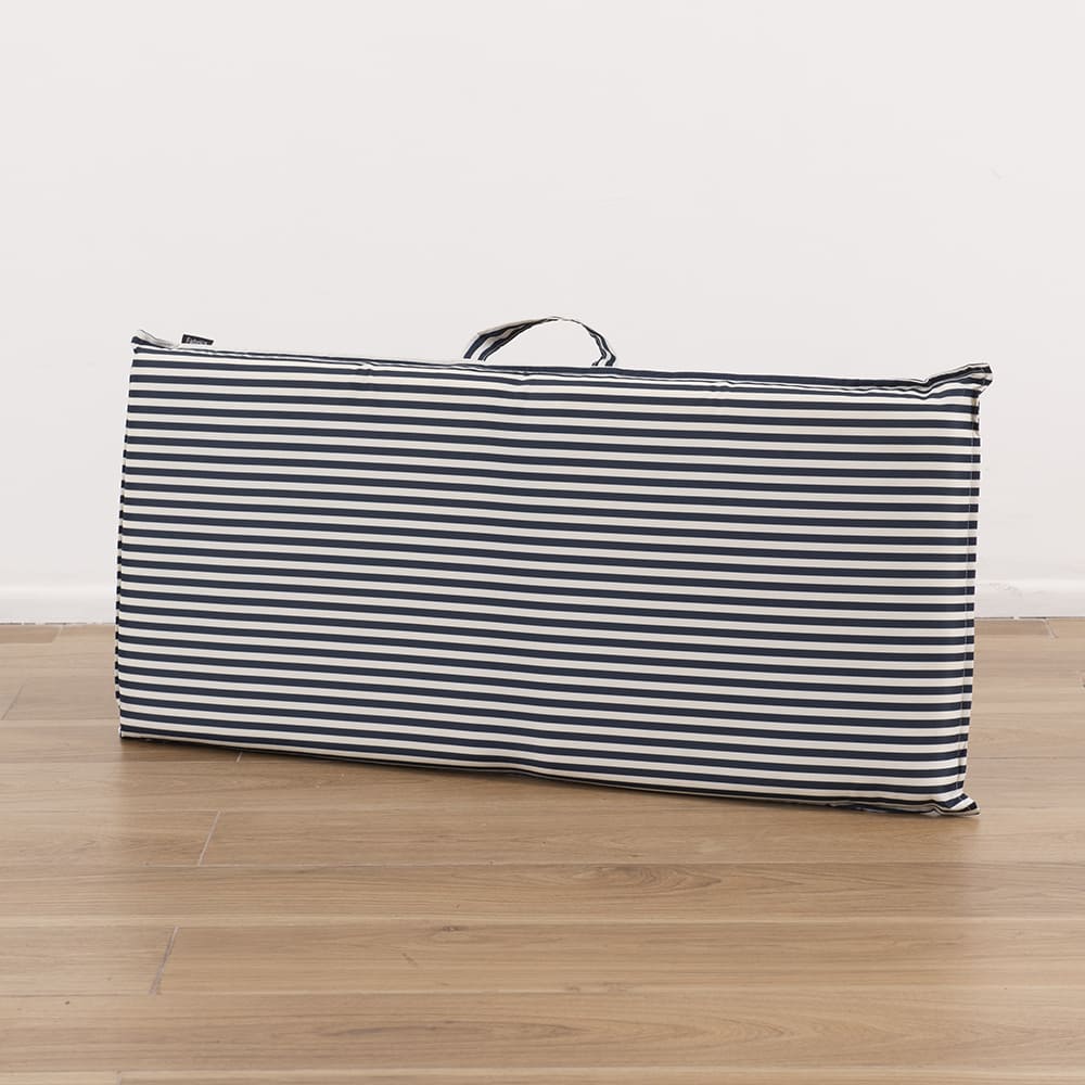 Silla Playa Plegable Fold Rayas Azul