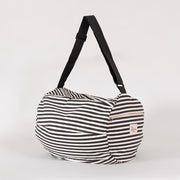 Mochila Cojín Playa Rayas Marengo