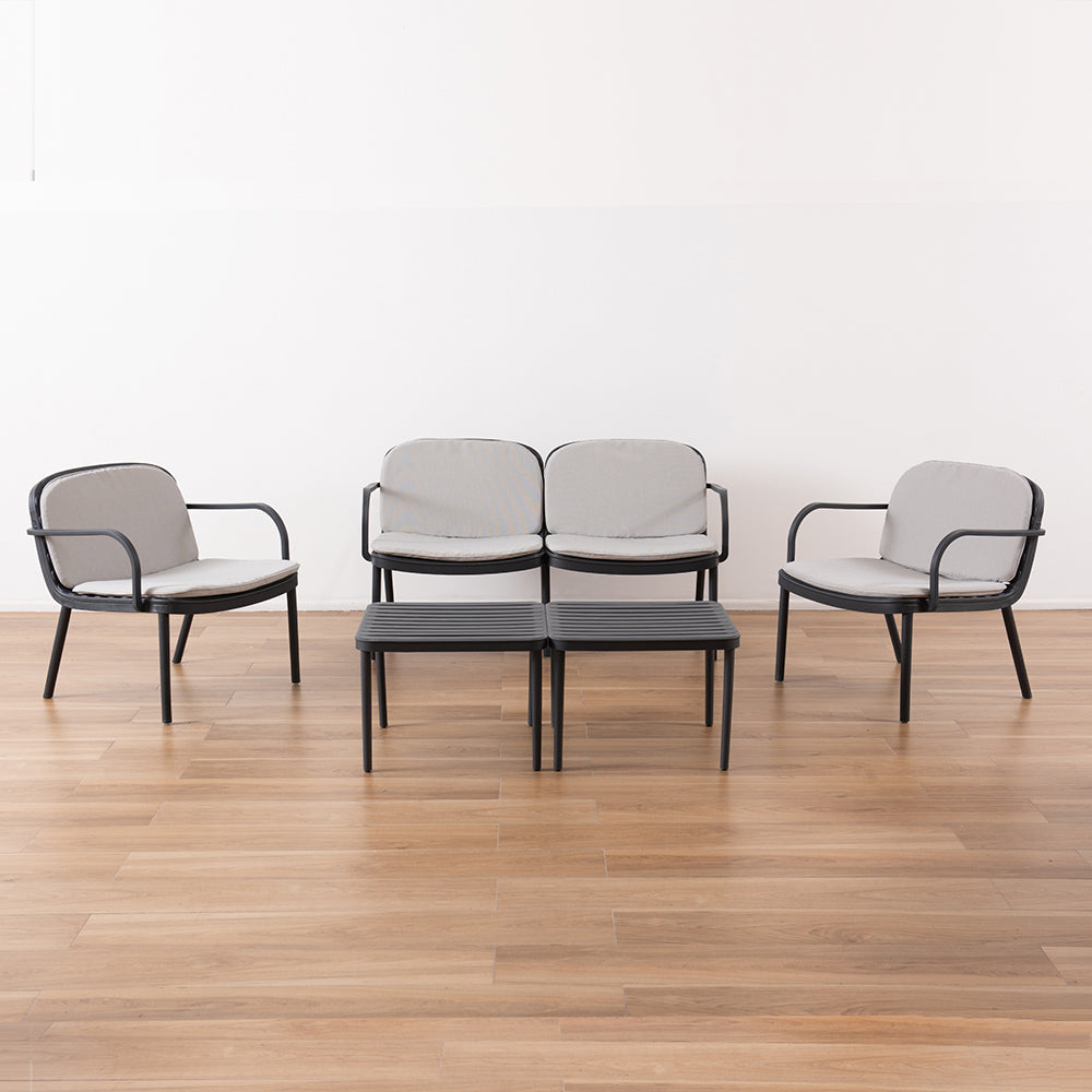 Set Terraza Brizza 5 Piezas Marengo