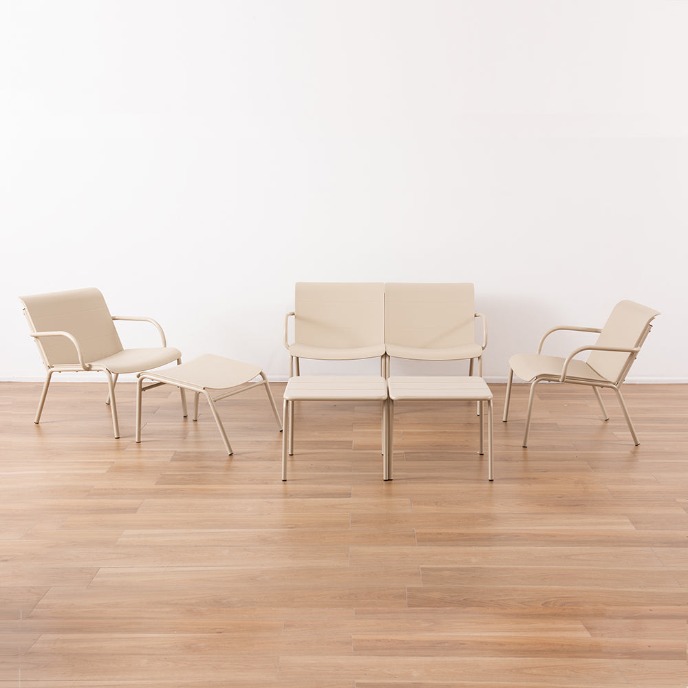 Set Terraza Solenza 6 Piezas Beige
