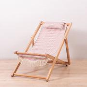 Silla Playa Plegable Menorca Rosa Rayas