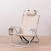 Silla Playa Faro Beige Rayas