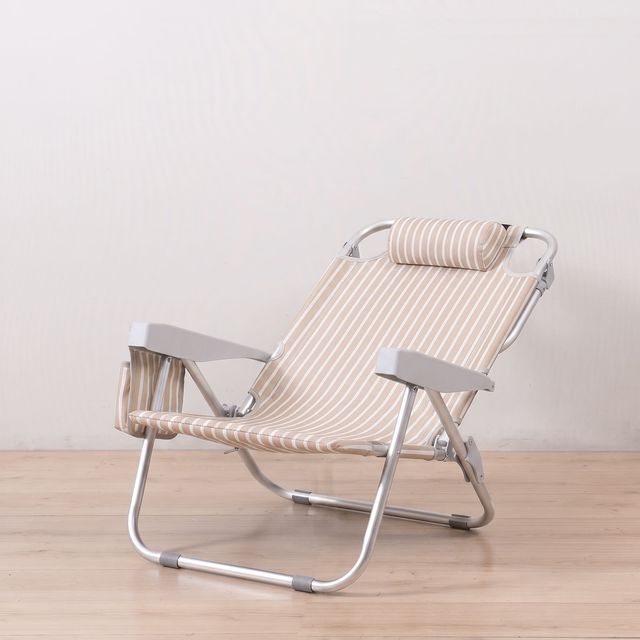 Silla Playa Faro Beige Rayas