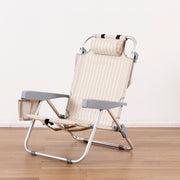 Silla Playa Faro Beige Rayas