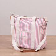 Bolso Cooler Rosa Rayas 18 Litros