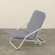 Silla Playa Flip Azul Rayas